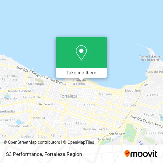 S3 Performance map