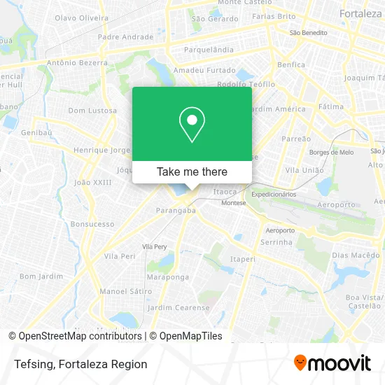 Tefsing map