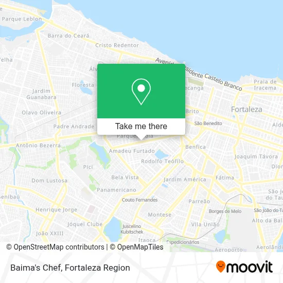 Baima's Chef map