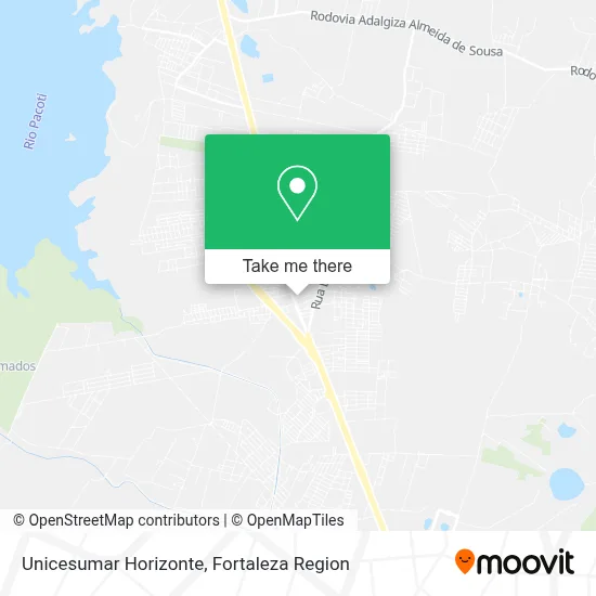 Unicesumar Horizonte map