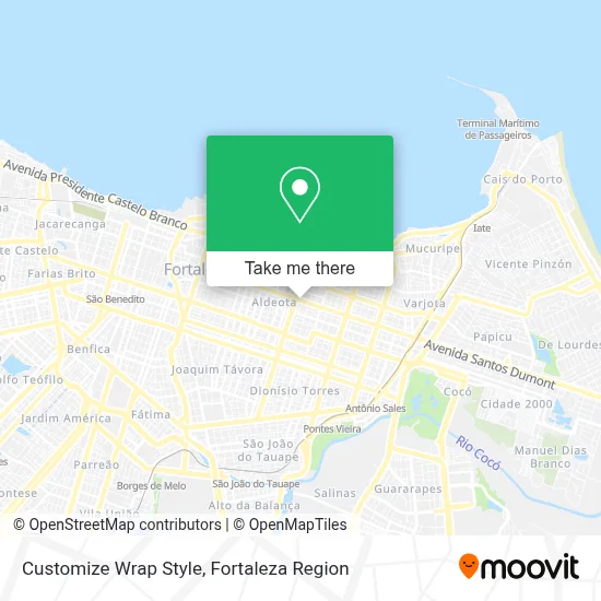 Customize Wrap Style map