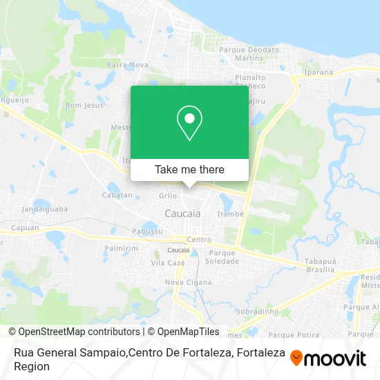 Rua General Sampaio,Centro De Fortaleza map