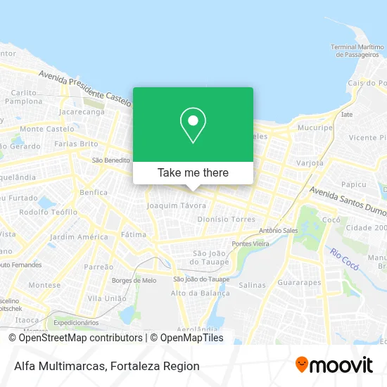 Alfa Multimarcas map