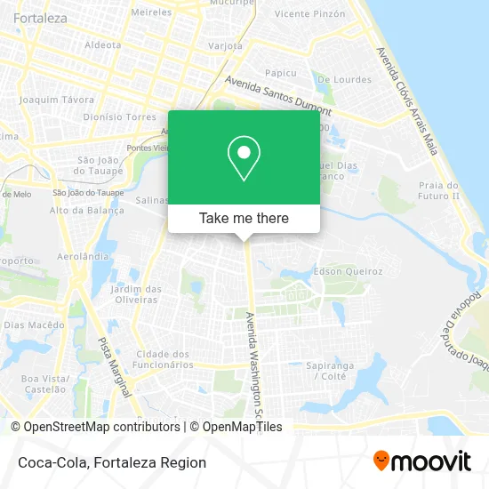 Coca-Cola map