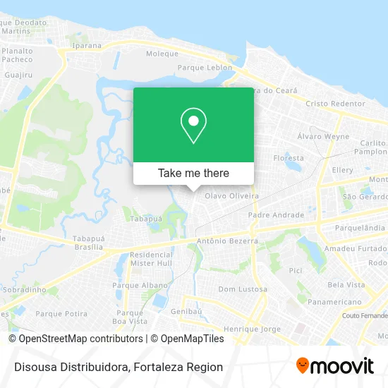 Disousa Distribuidora map
