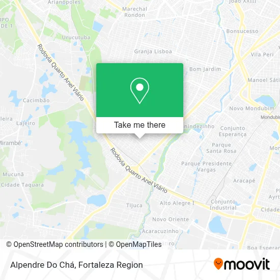 Alpendre Do Chá map