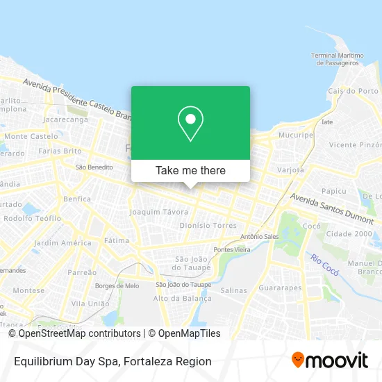 Equilibrium Day Spa map