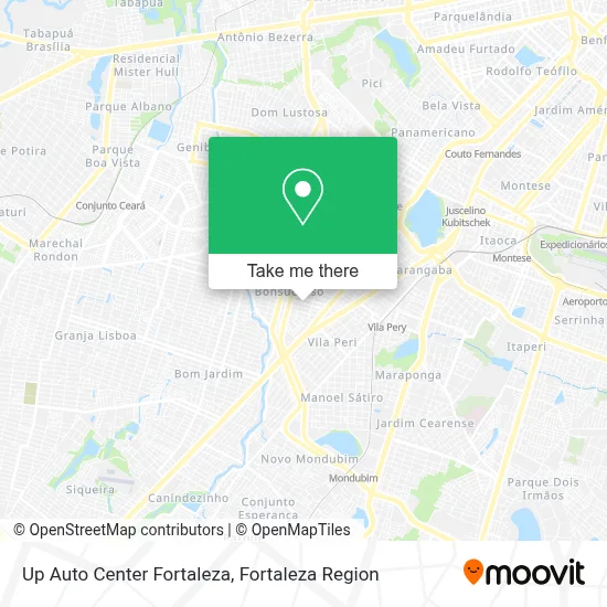 Up Auto Center Fortaleza map