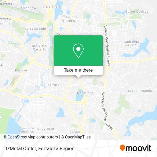 D'Metal Outlet map