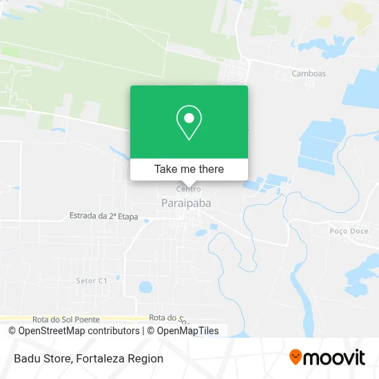 Badu Store map