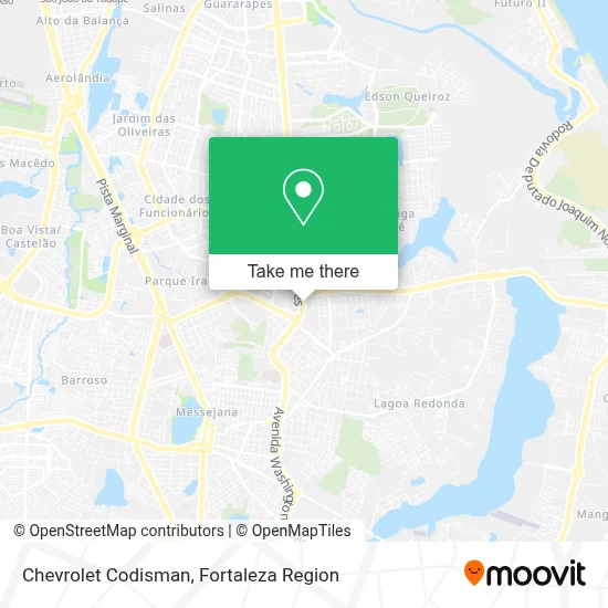 Chevrolet Codisman map