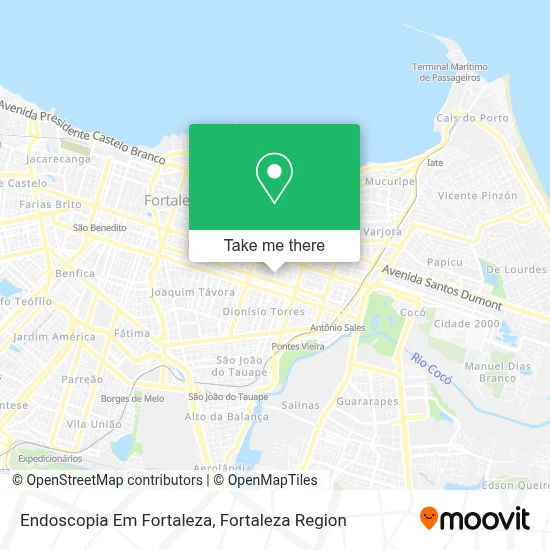 Endoscopia Em Fortaleza map