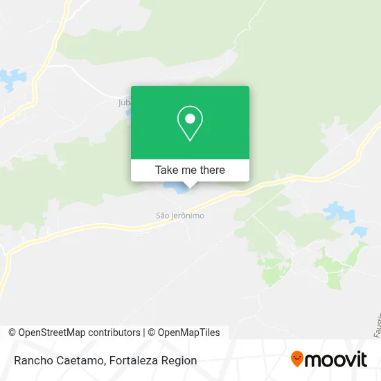 Rancho Caetamo map