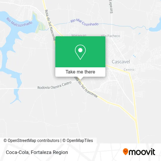 Coca-Cola map