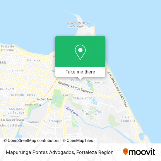 Mapurunga Pontes Advogados map