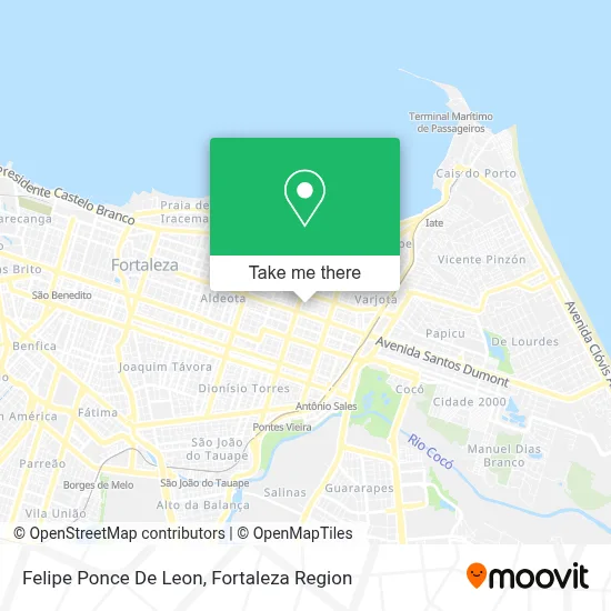 Felipe Ponce De Leon map