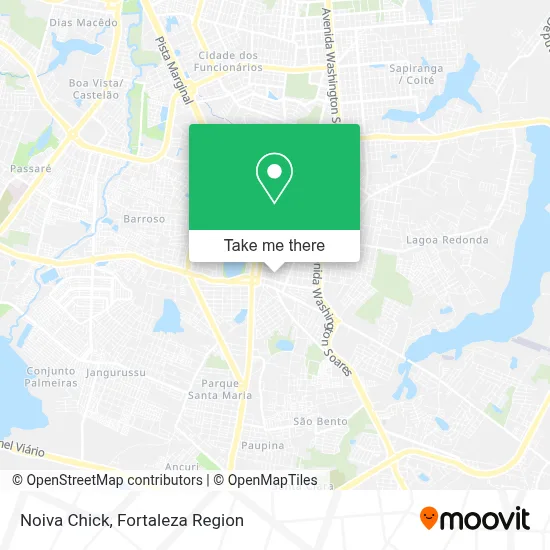 Noiva Chick map