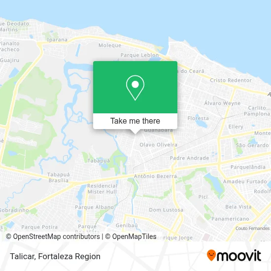 Talicar map