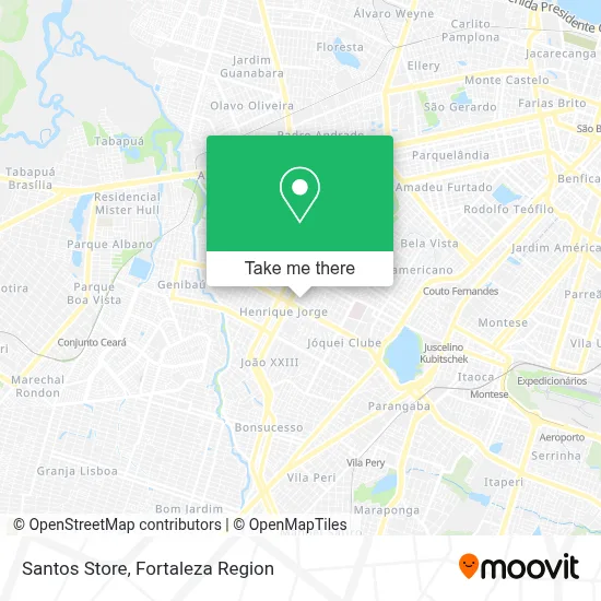 Santos Store map