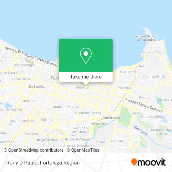 Rony D Paulo map