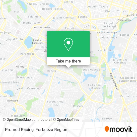 Promed Racing map