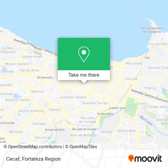 Cecaf map
