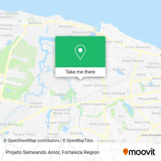 Projeto Semeando Amor map