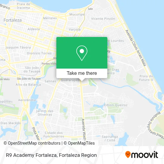 R9 Academy Fortaleza map