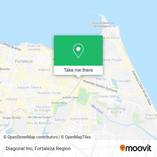 Diagonal Inc map
