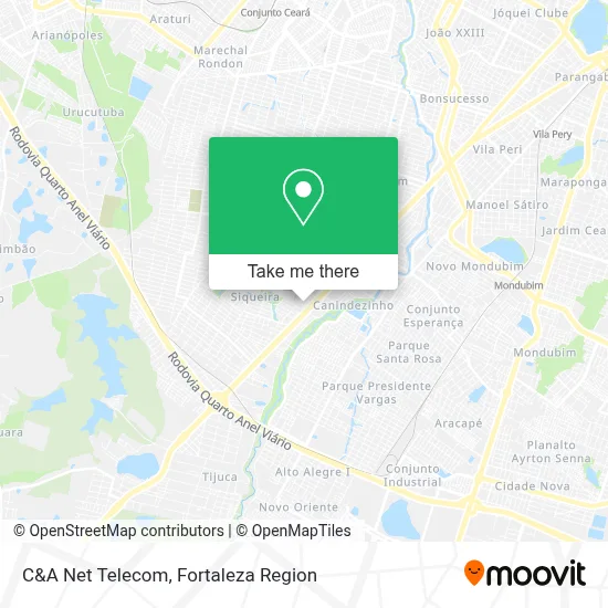 C&A Net Telecom map