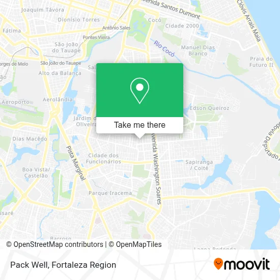 Pack Well map
