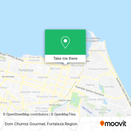 Dom Churros Gourmet map