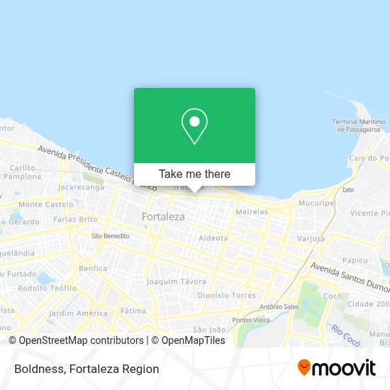 Boldness map