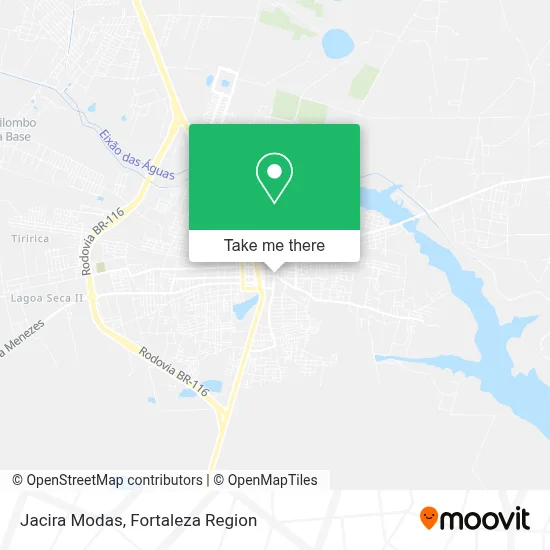 Jacira Modas map
