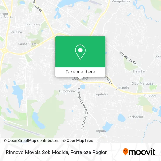 Rinnovo Moveis Sob Medida map