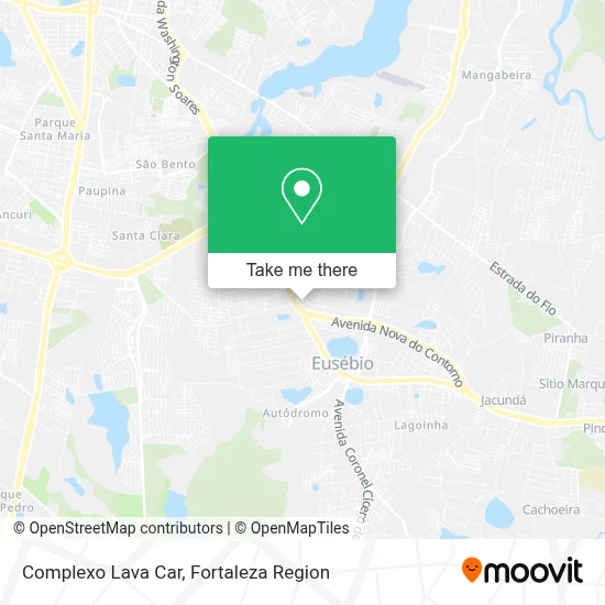 Complexo Lava Car map