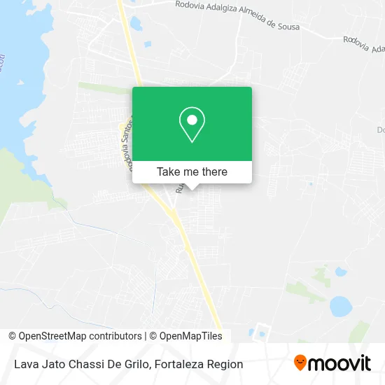 Lava Jato Chassi De Grilo map