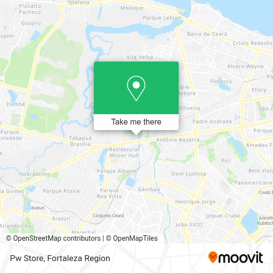 Pw Store map