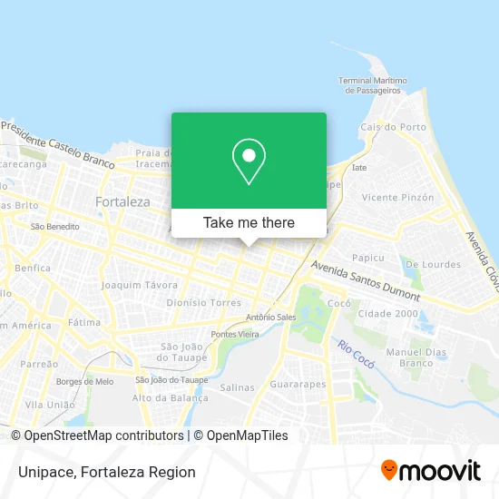 Unipace map