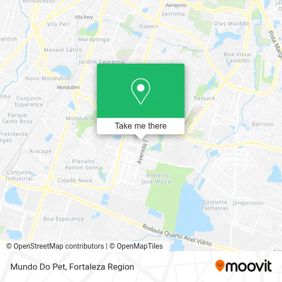 Mundo Do Pet map