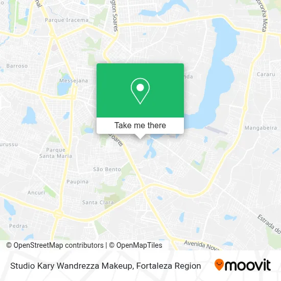Studio Kary Wandrezza Makeup map