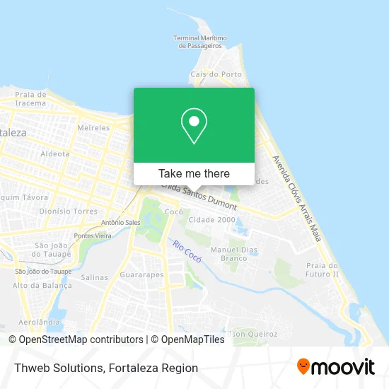 Thweb Solutions map