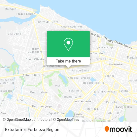 Extrafarma map