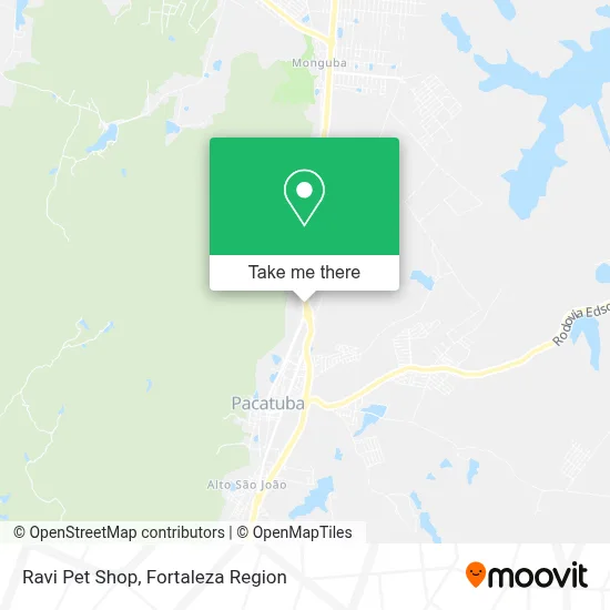Ravi Pet Shop map