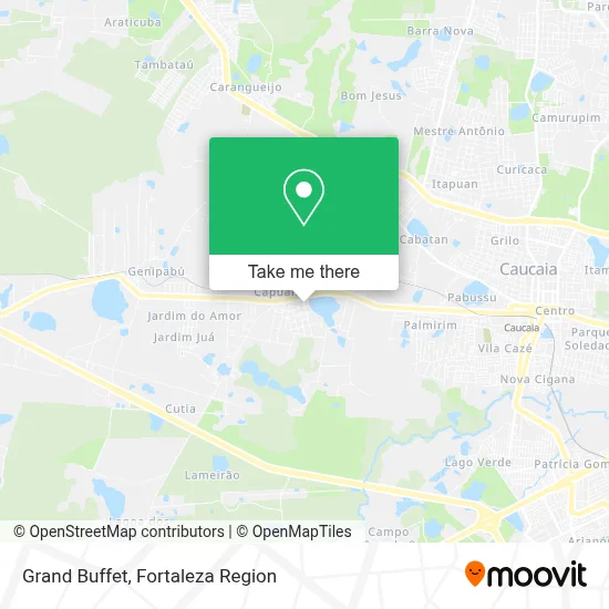 Gran Buffet map