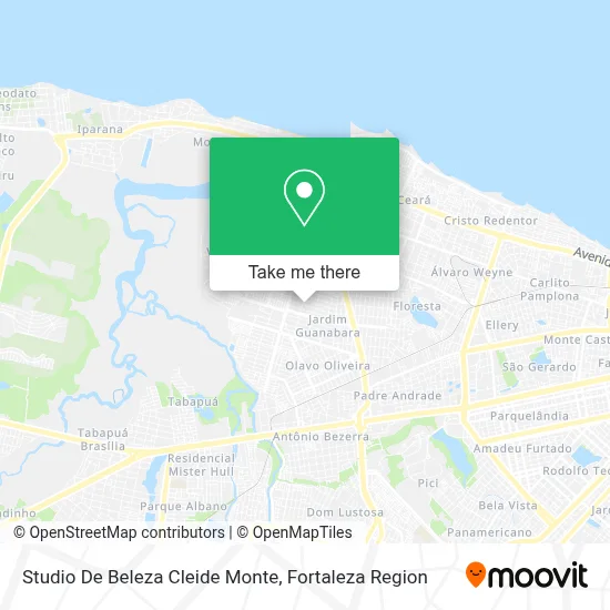 Studio De Beleza Cleide Monte map