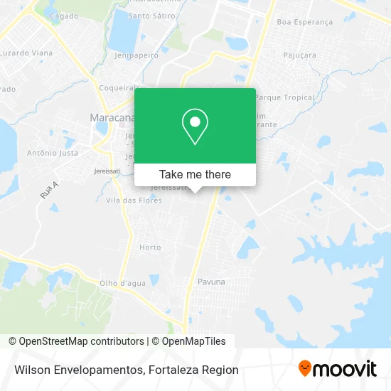 Wilson Envelopamentos map