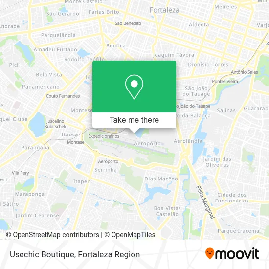 Usechic Boutique map