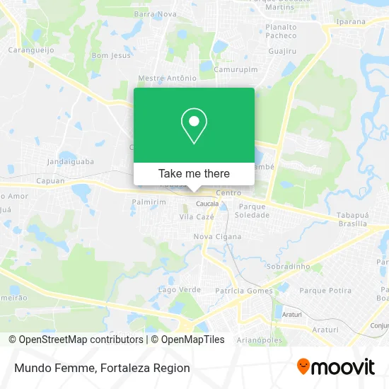 Mundo Femme map