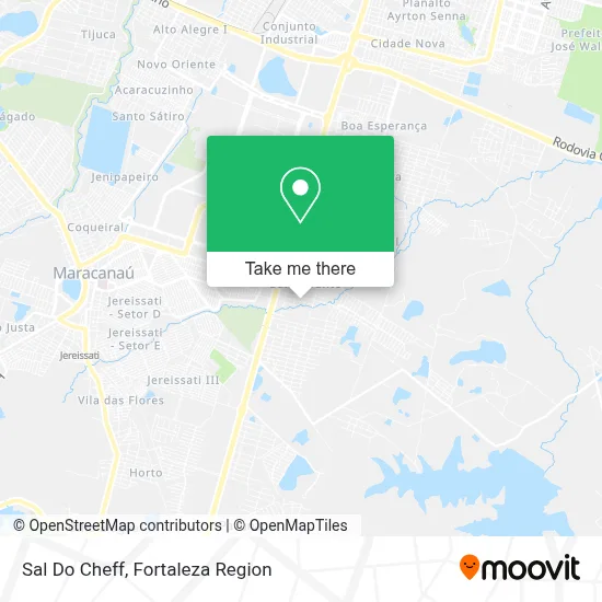 Sal Do Cheff map